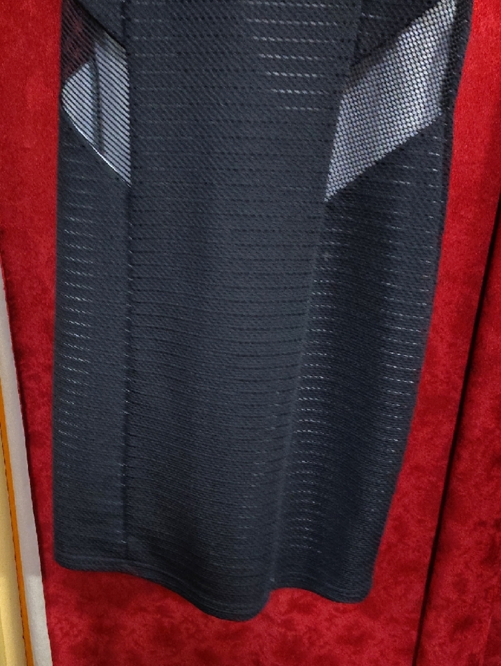JustFab Black Mesh-Inset Racerback Prom Dress - Picture 2 of 4